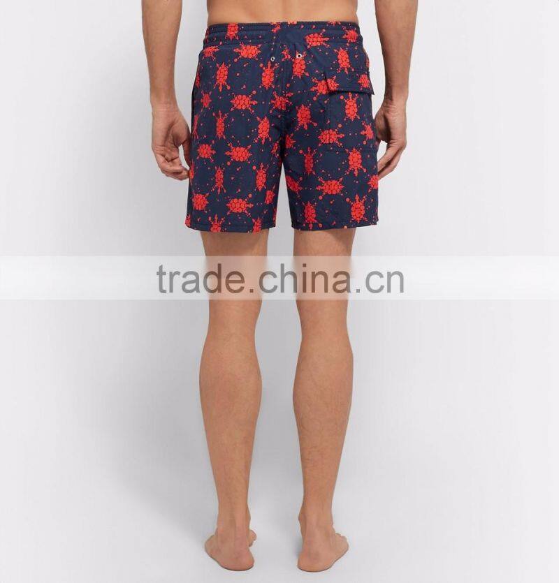 2017 summer 100% polyester swiming short mens sexy custom beachwear board shorts swimwear