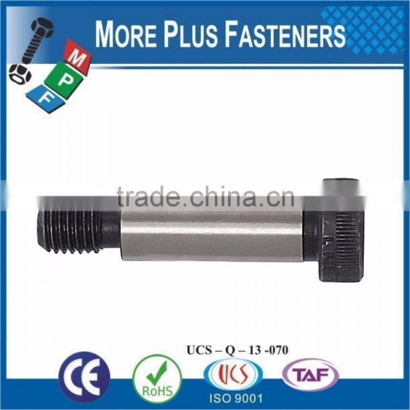 Made In Taiwan Hardened Steel Smooth Head Stainless Steel Shoulder Bolt