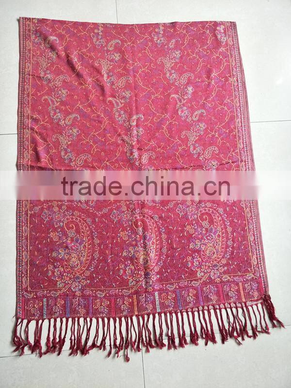 New Design Winter Women's Pashmina Stole Scarves long Printed Shawls