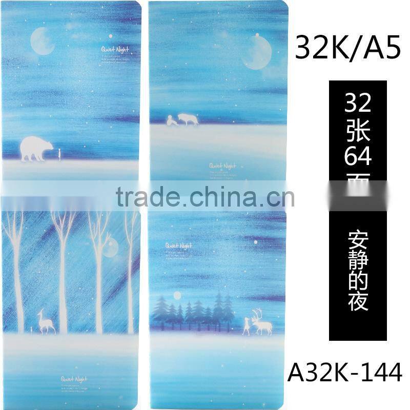 Hot Sale Cartoon notebook sewing exercise notebook for students