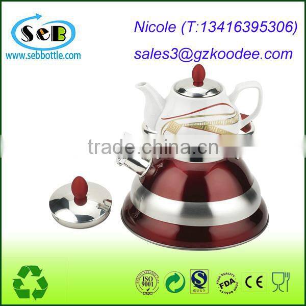 Stainless Steel Tea Kettle with Copper Capsule Bottom