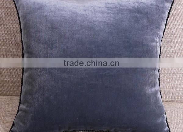 2014 Xinbo packing edged flannel fleece cushion cover