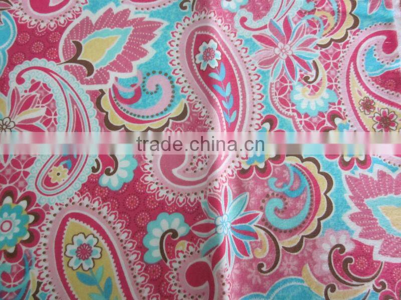 leopard printed flannel