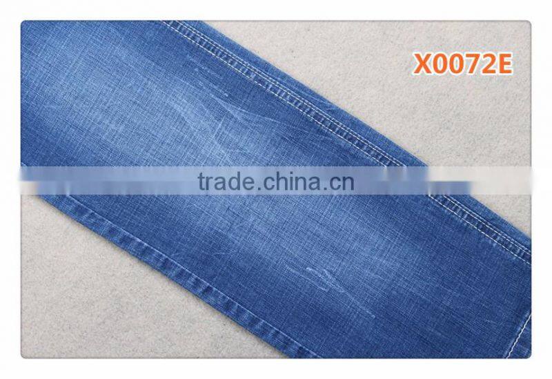 X0072E crosshatch light denim fabric for men jeans