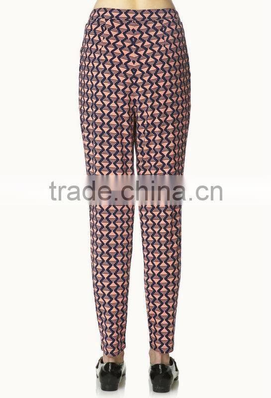 hot selling front pleated woman indian harem pants wholesale