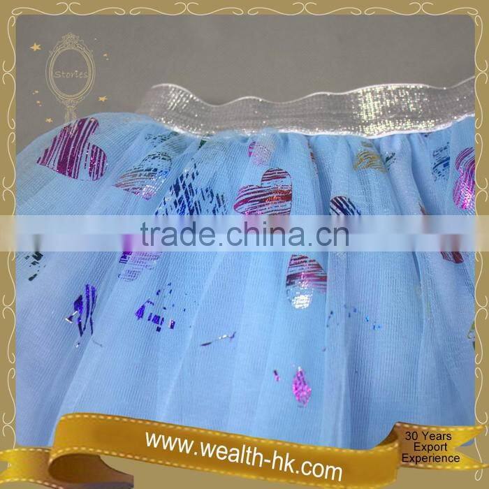 Fanciful heart pattern Ballet Tutu Skirt