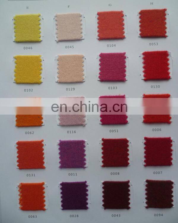 Worsted cashmere yarn 68NM/3 with 34colors in stock