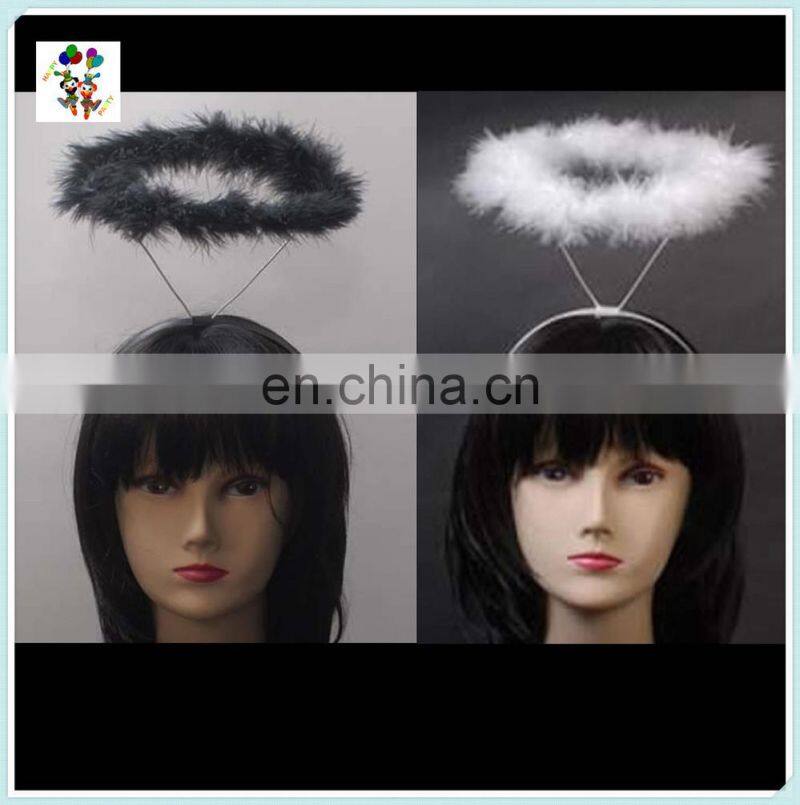 Hen Night Fancy Dress Feather Angel Halo Party Headbands HPC-0704