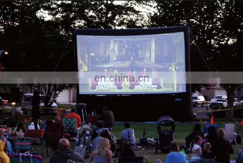 custom size inflatable screen Inflatable outdoor Movie Screen For party events