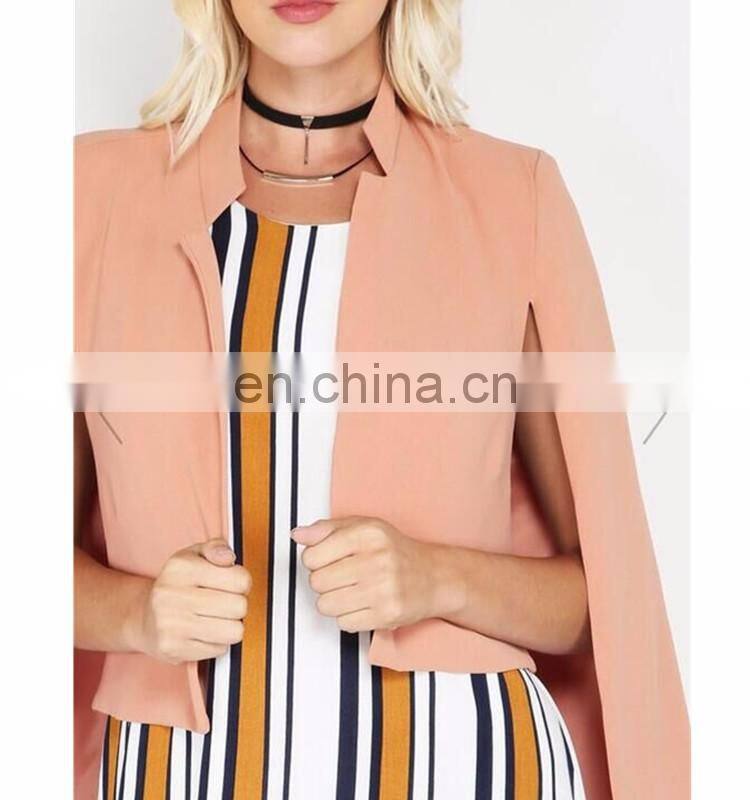 Cropped Cape Blazer lady price kurti with jacket designs