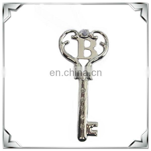 metal key shape christmas series hanging ornament
