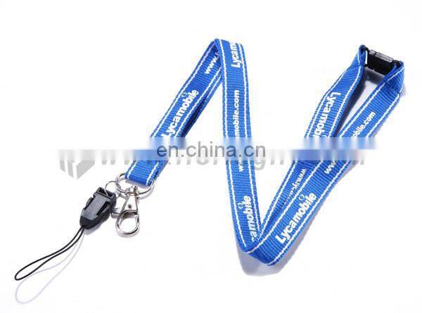 Cell phone holder polyester lanyard