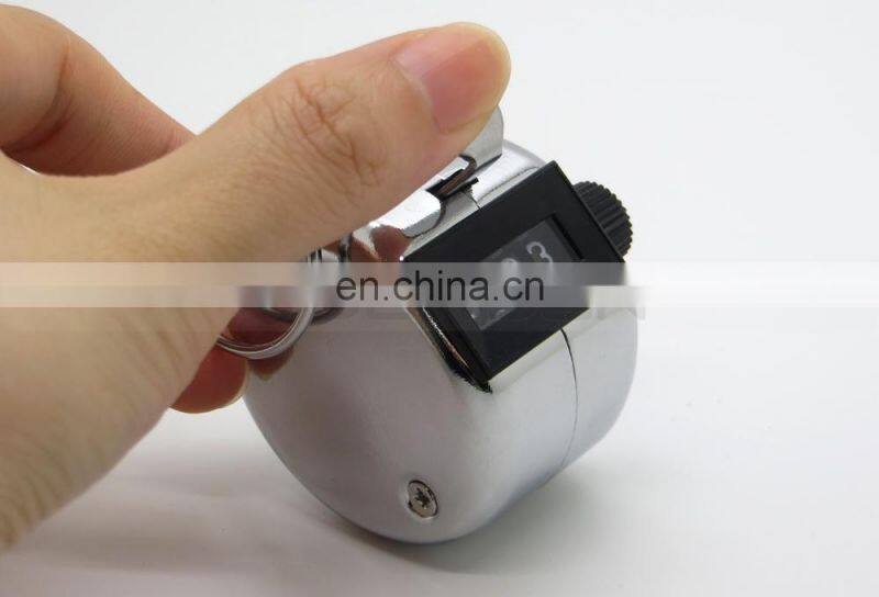 9999 Silvery High End Muslim Tally Counter Mechanical Tally Hand Counter