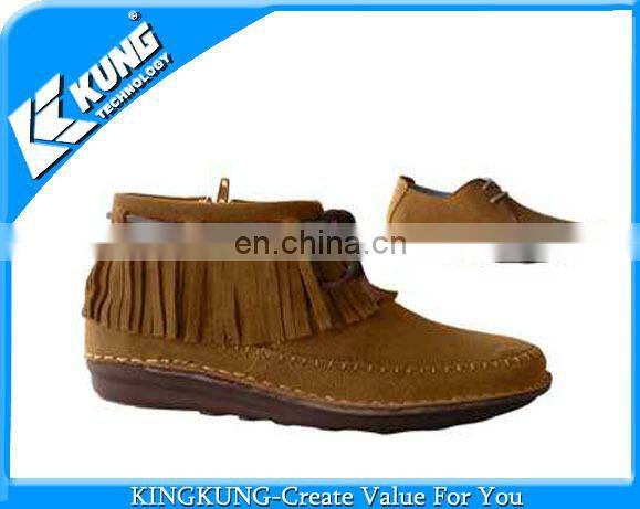 ladies fashion shoes suede terrace shoe for women