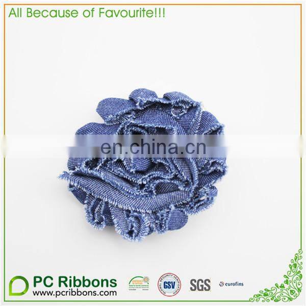 Solid color velvet ribbon bow hair clips for kids