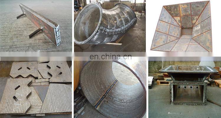 Bi-metal layer wear plates for dragline bucket liners