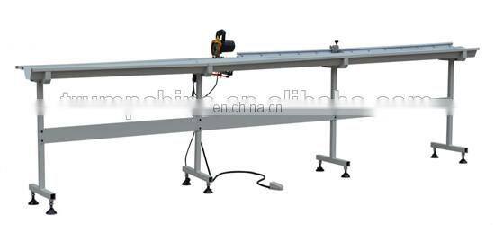 Cutting aluminum spacer bar table saw for double glass