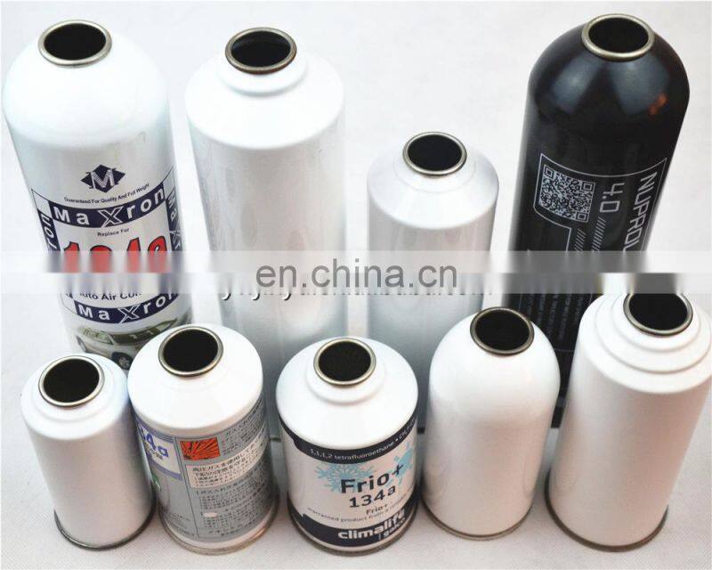 aerosol tin  can for filling refrigerant R134a 600a  1000ml