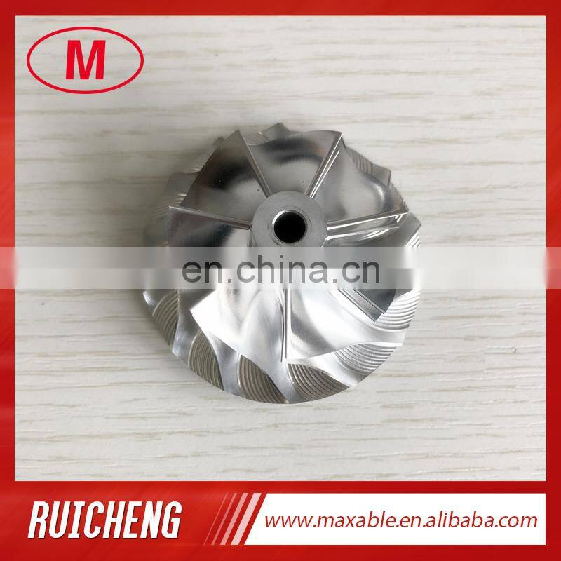 RHF5 7+7 blades 41.24/56.00mm Turbo milling/aluminum 2618/BILLET compressor wheel for VIFB