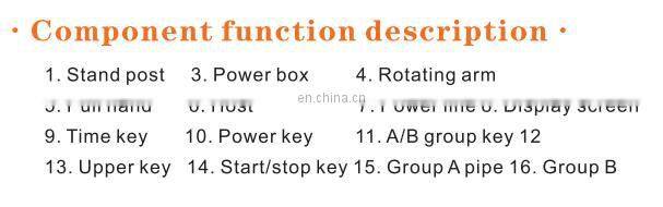 Beauty Products 2019 Teeth Whitening Machine with LED Light 3 color light lamp