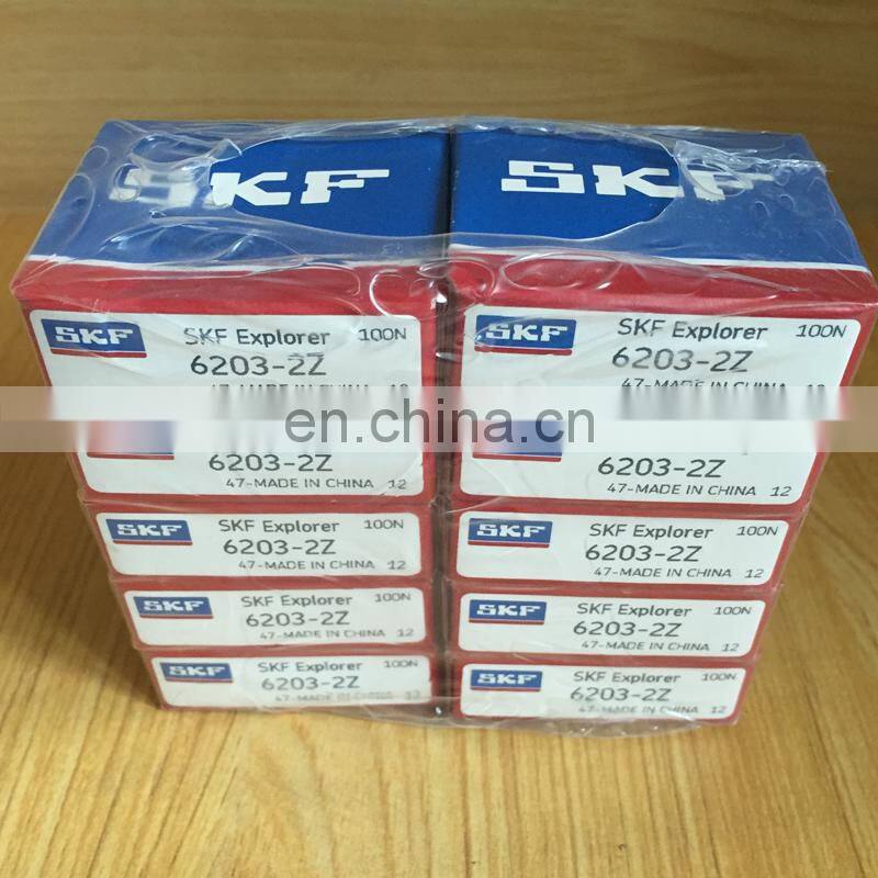 German high quality SKF bearing deep groove ball bearing 6203 2Z with size 17*40*12mm