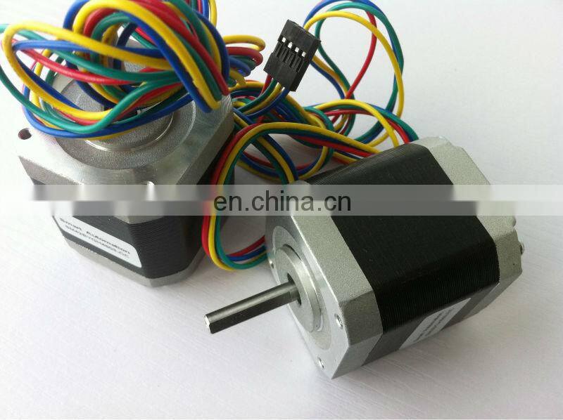 SM42HT47-1684AC nema 17 3D printer stepper motor Holding torque 5kg.cm, 4-pin connector crimped