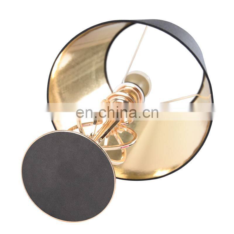 metal table lamp item type and modern style home decoration bedside lamp