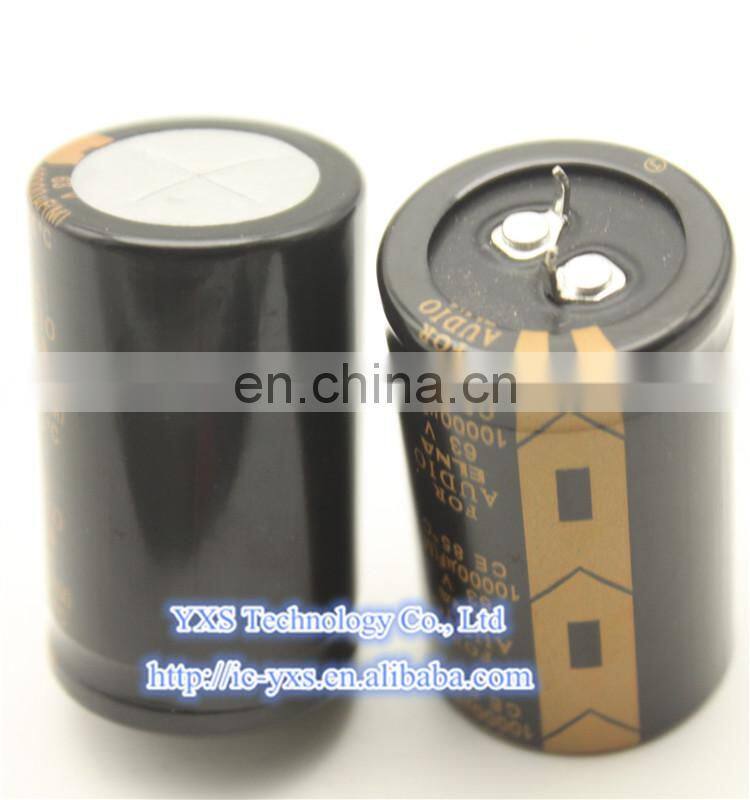 63V 10000uf audio amplifier fever filter electrolytic capacitors