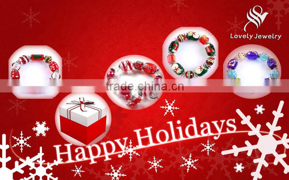 china online shopping green glass bead bracelet