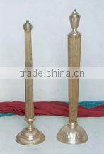 Antique Metal Candle Hurricane Lamp For Home Decor