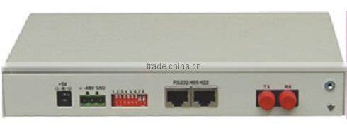 one RS232 port over fiber optical modem AC220V or DC48V
