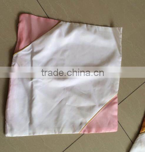 Custom Sublimation Heat Transfer Diagonal Triangle Pillowcase 42*42cm