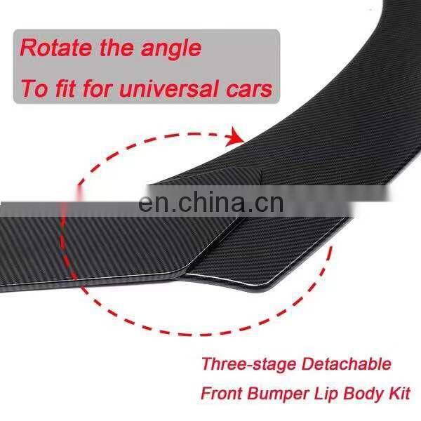 Car Accessories Parts Front Bumper Spoiler Skirt Protector Lips changzhou factory keyray