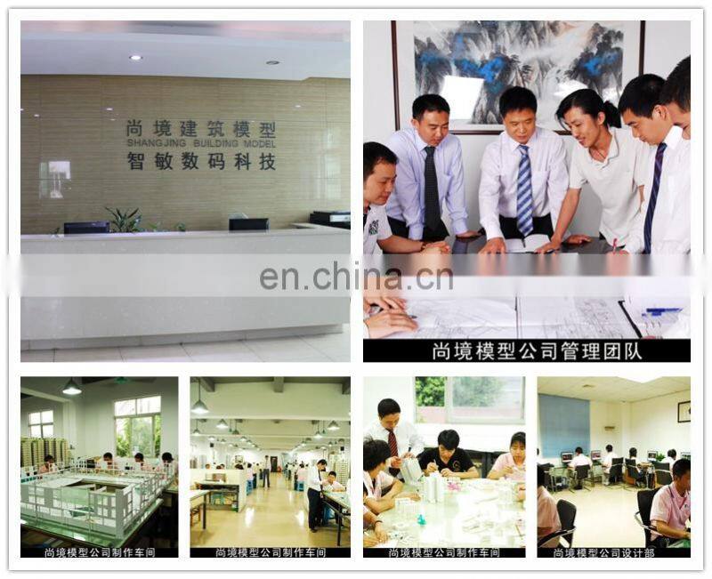 Architectural miniature model with cad drawing, model making company