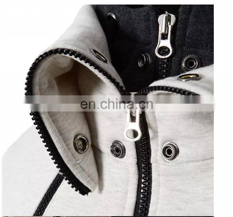 Spot sweater custom LOGO men's hooded thickened sweater casual autumn and winteroutdoor windbreaker mens plus size jacket