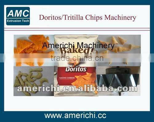 Crispy corn chips machine