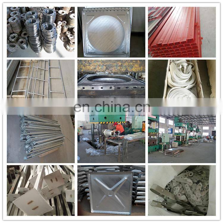 High Strength SS304 Panels Assembled Stainless Steel Tanks Used for Sale