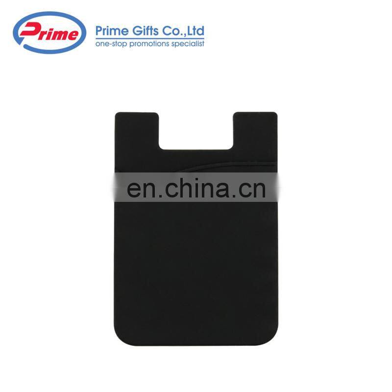 Hot Selling Silicone Mobile Phone Card Holder with Your Logo