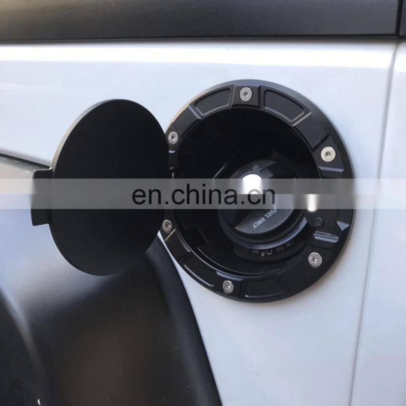 Tank cover for Jeep Wrangler JK gas cover for Jeep auto Fuel tank gas cover 4X4 accessory maiker manufacturer