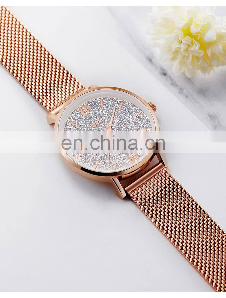 SINOBI S9821L Fair Lady Wristwatch France Stylish Watch Dazzling Feminity Watch Customization Women Watches