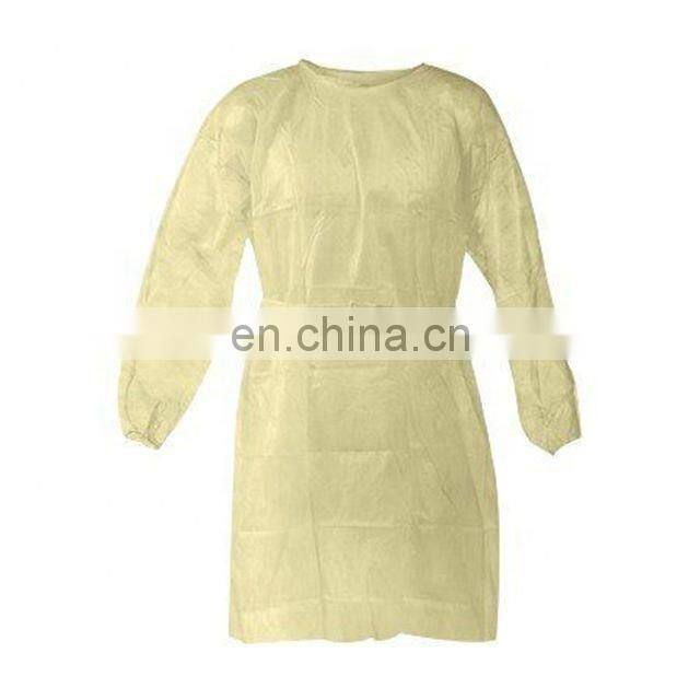Best Quality With Competitive Non Woven Isolation Gown Disposable Isolation Gown