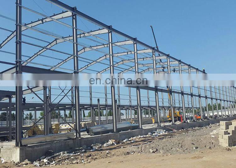 Low Cost 1000 Square Meter Steel Structure Warehouse Building