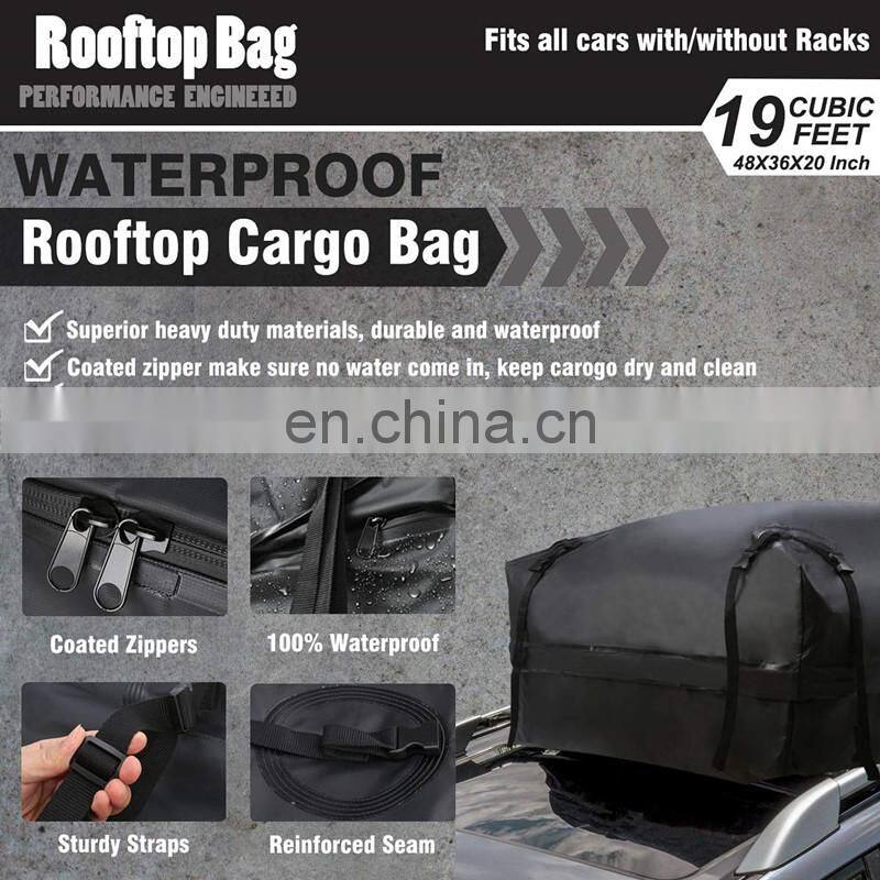 Car Roof Rack Cargo Bag for Self-DrivingTravelling Packaging
