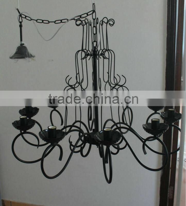black high quanlity crystal livingroom chandelier