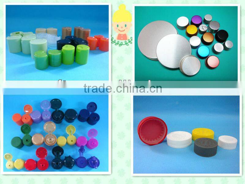 24/410 skin care aluminum disc top cap,Cosmetic press disc top lid
