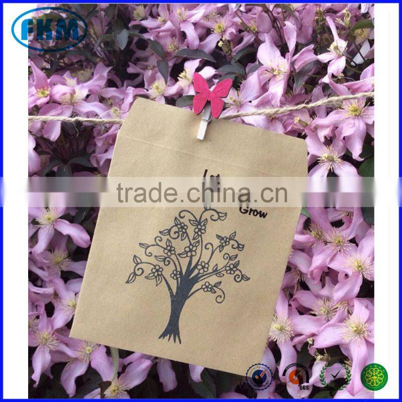Summer Tree Wedding Seeds Favour Envelopes Packets Chic Let Love Grow