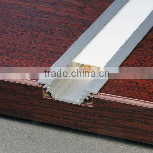 Round LED Aluminum Profile 20.3x27mm for led light bar