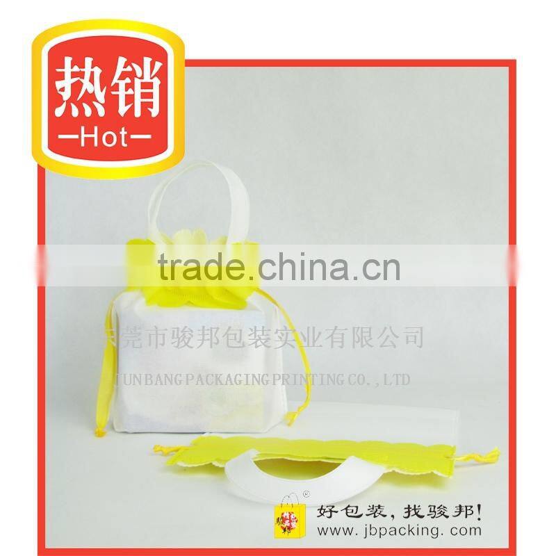 JUNBNAG small waterproof non-woven drawstring gift bags