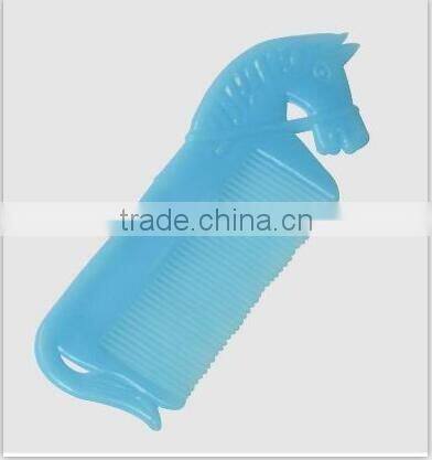 plastic horsehead mane comb/equestrian NO:002