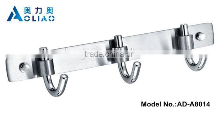 Bathroom accessory stainless steel good quality bathroom towel hook